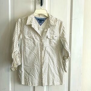 Tommy Hilfiger polka dot button up